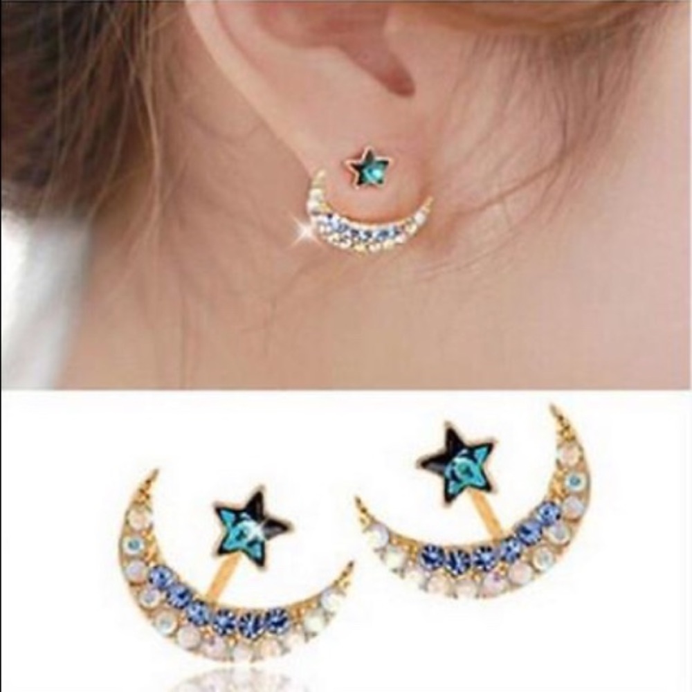 🌙The Bombay Sapphire Earrings